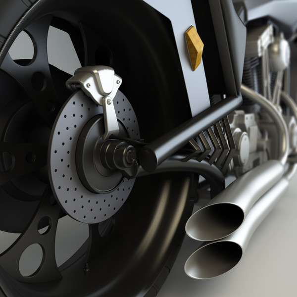 ma custom chopper stealth - Custom Stealth Chopper by platinum3dmodels