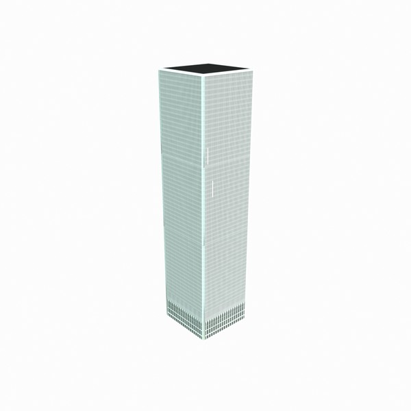 3d model twin towers - Twin Towers by 3DUniverse Pro
