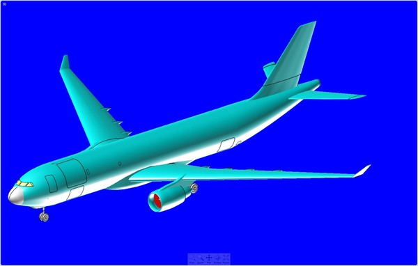 airbus a330-200f size long 3d model - A330-200F Mid Size Long Haul Cargo Assembly Model by RodgerSaintJohn