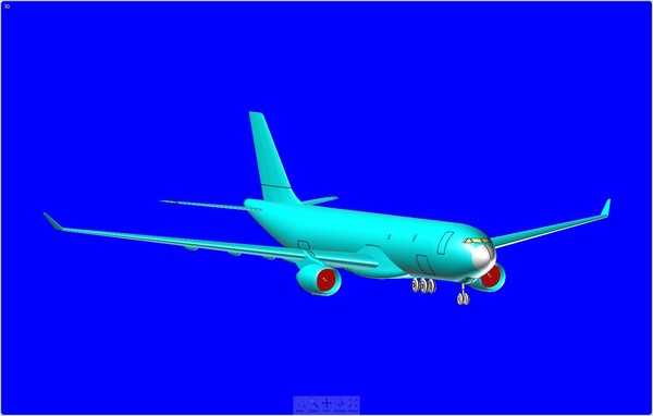 airbus a330-200f size long 3d model - A330-200F Mid Size Long Haul Cargo Assembly Model by RodgerSaintJohn