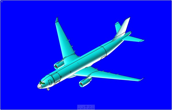 airbus a330-200f size long 3d model - A330-200F Mid Size Long Haul Cargo Assembly Model by RodgerSaintJohn