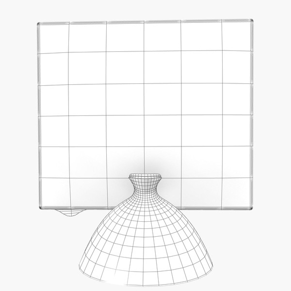 3d model lcd display lg monitor - Monitor LCD LG L1900J by PROmax_