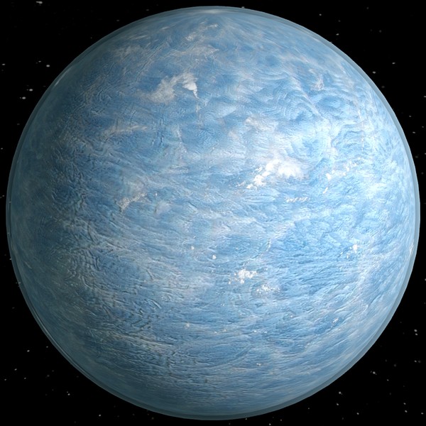 max clouds planet - Blizzard World by 3DUniverse Pro