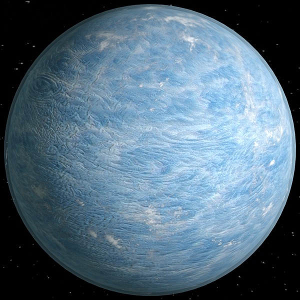 max clouds planet - Blizzard World by 3DUniverse Pro