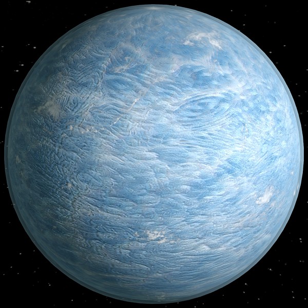 max clouds planet - Blizzard World by 3DUniverse Pro