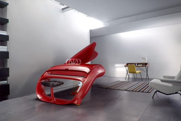 3d shimmel pegasus piano model - Shimmel Pegasus piano by RTEwork