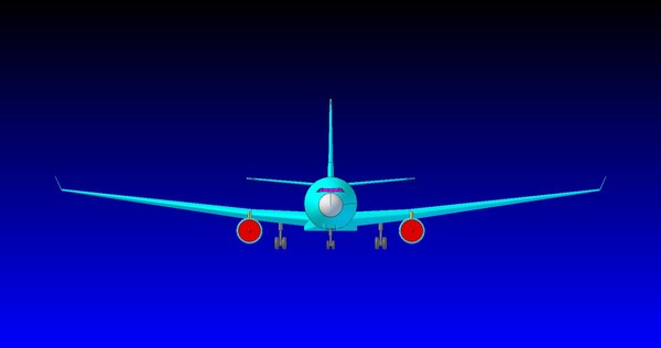 3d solid airbus a330-200f size - Airbus A330-200F Mid Size Long Haul Cargo Aircraft SOLID Assembly Model by RodgerSaintJohn
