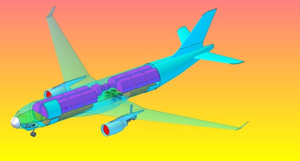 3d solid airbus a330-200f size - Airbus A330-200F Mid Size Long Haul Cargo Aircraft SOLID Assembly Model by RodgerSaintJohn