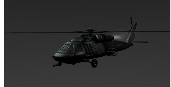 blackhawk helicopter blend free - Blackhawk Variant... by KuhnCD4