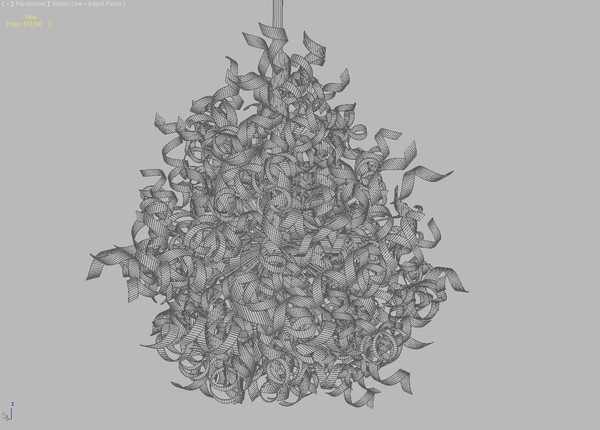 modern style ceiling lamp 3d model - Modern style ceiling lamps by android99