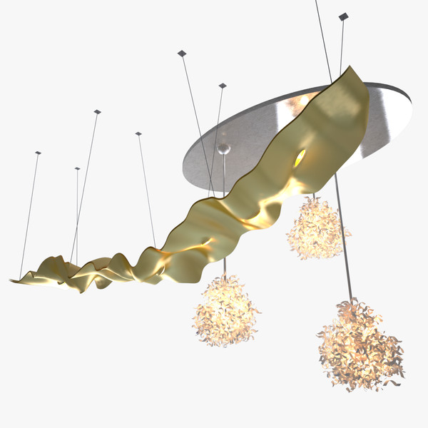 modern style ceiling lamp 3d model - Modern style ceiling lamps by android99