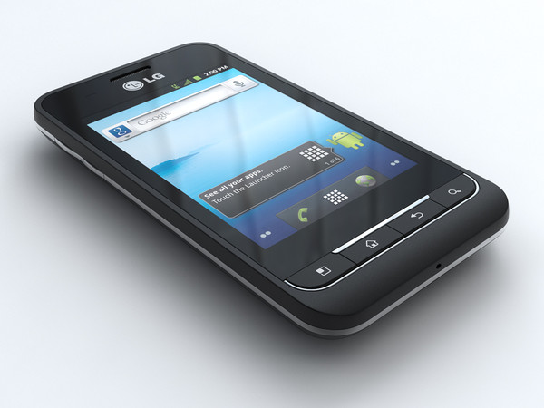 3ds max lg optimus 2 as680 - LG Optimus 2 AS680 by cgmobile02