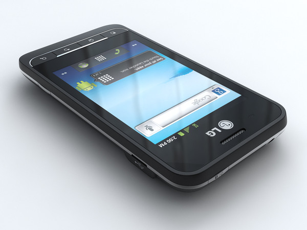 3ds max lg optimus 2 as680 - LG Optimus 2 AS680 by cgmobile02