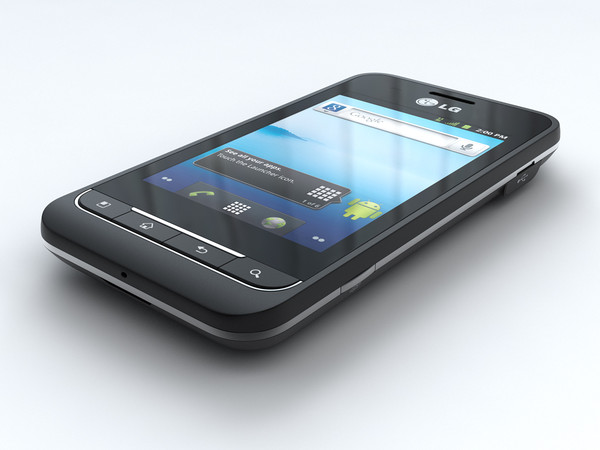3ds max lg optimus 2 as680 - LG Optimus 2 AS680 by cgmobile02