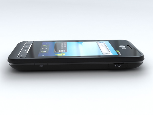3ds max lg optimus 2 as680 - LG Optimus 2 AS680 by cgmobile02