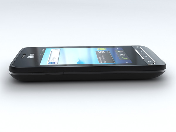 3ds max lg optimus 2 as680 - LG Optimus 2 AS680 by cgmobile02