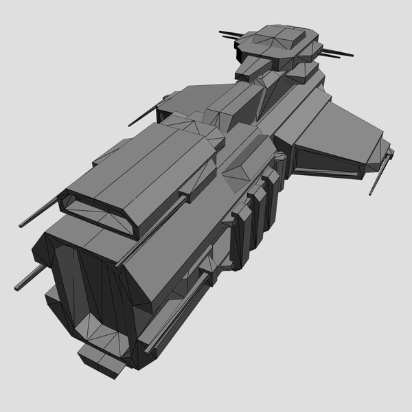 ship destroyer battleship 3d model - battleship_destroyer_5.rar by Angryfly