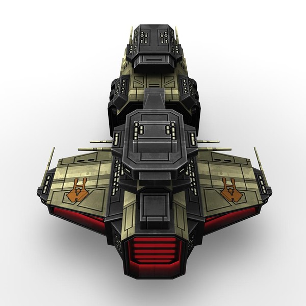 ship destroyer battleship 3d model - battleship_destroyer_5.rar by Angryfly