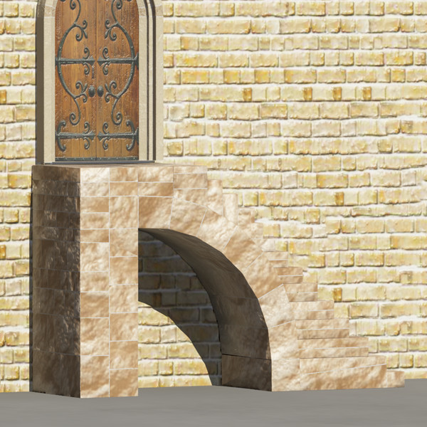 3d roman tower medieval model - Roman Tower by Ernest02