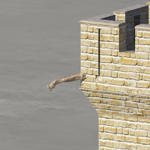 3d roman tower medieval model - Roman Tower by Ernest02