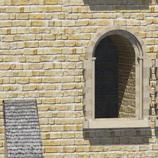 3d roman tower medieval model - Roman Tower by Ernest02