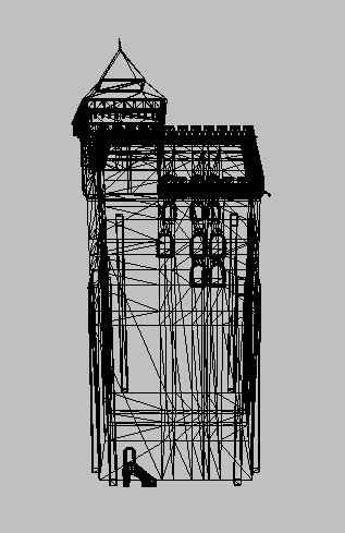 3d roman tower medieval model - Roman Tower by Ernest02