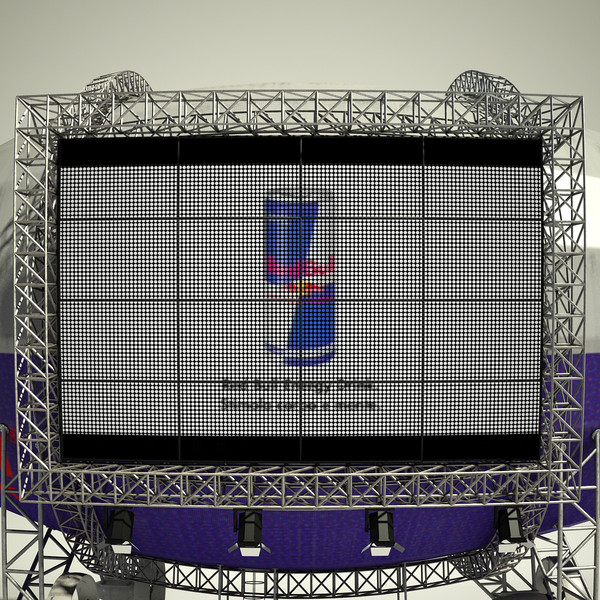 advertising blimp 3d model - Advertising Zeppelin by Render Steel