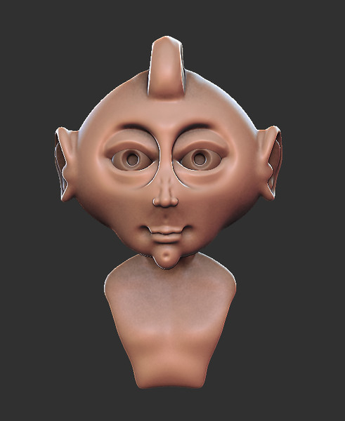 boy cartoon 3d 3ds - Bruce by dentonvanzan