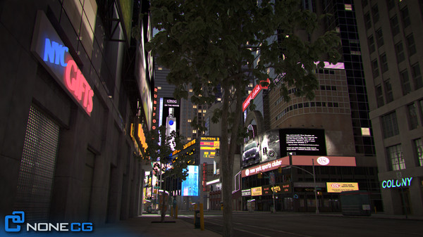 3d model new york city broadway - NYC Broadway,7th Av, Times Square... by NONECG