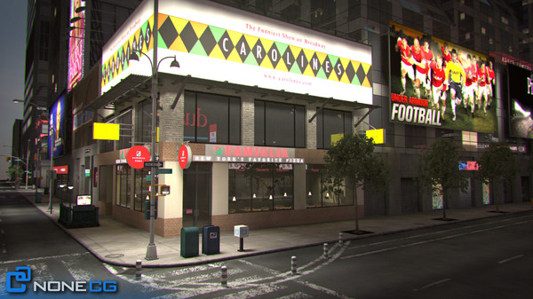 3d model new york city broadway - NYC Broadway,7th Av, Times Square... by NONECG