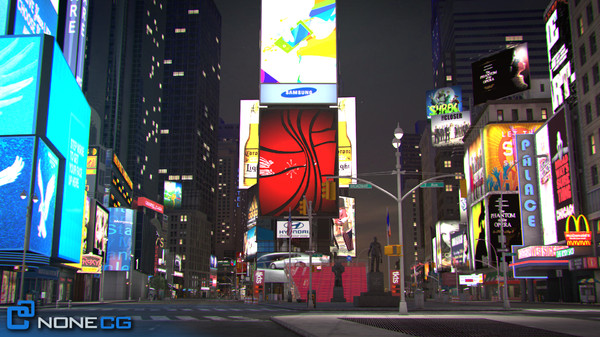 3d model new york city broadway - NYC Broadway,7th Av, Times Square... by NONECG