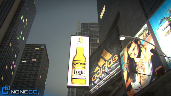 3d model new york city broadway - NYC Broadway,7th Av, Times Square... by NONECG