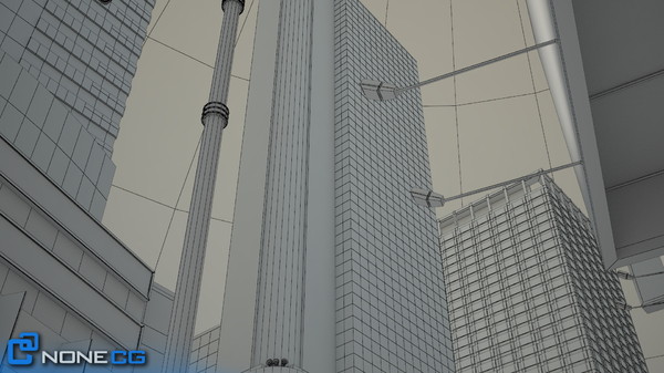 3d model new york city broadway - NYC Broadway,7th Av, Times Square... by NONECG