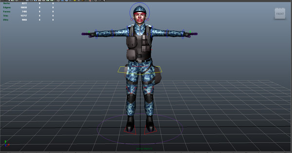 swat female 01 ma - Swat Female 01 by ignisfatuus