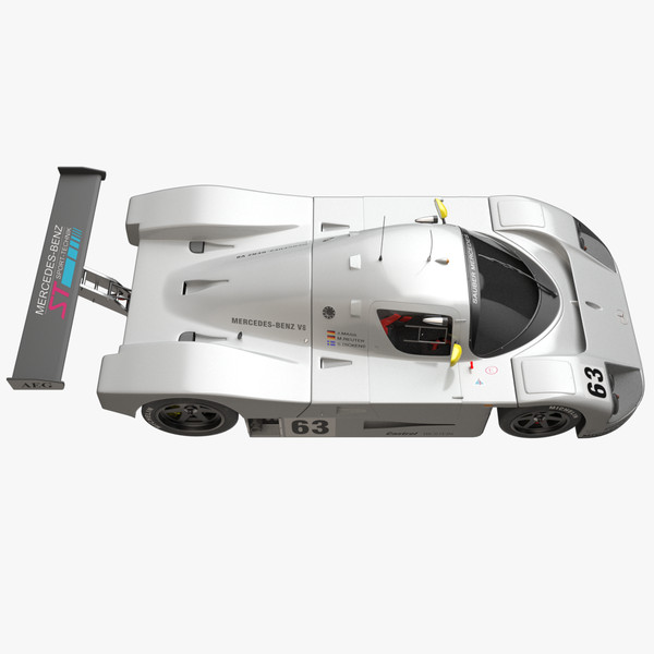 racing car 3d model - Mercedes C9 Racing Car by android99