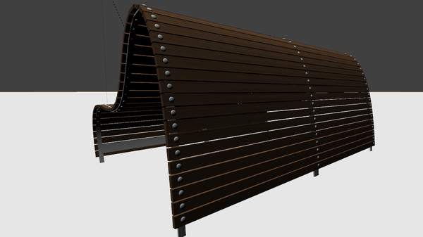 3ds bench - Bench by Pylypchenko