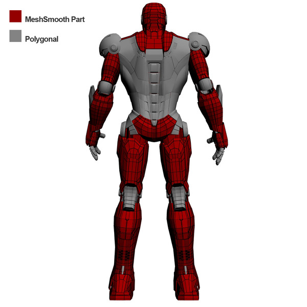 3d model iron ironman man - IronMan by Render Steel