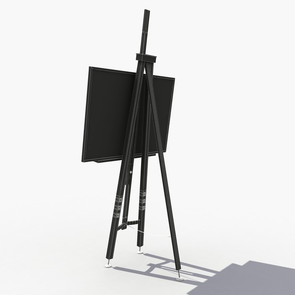 obj easel studio - Studio Easel by 3D Graphics