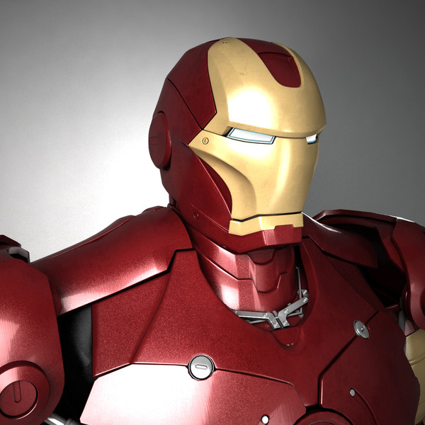 3d model iron ironman man - IronMan by Render Steel