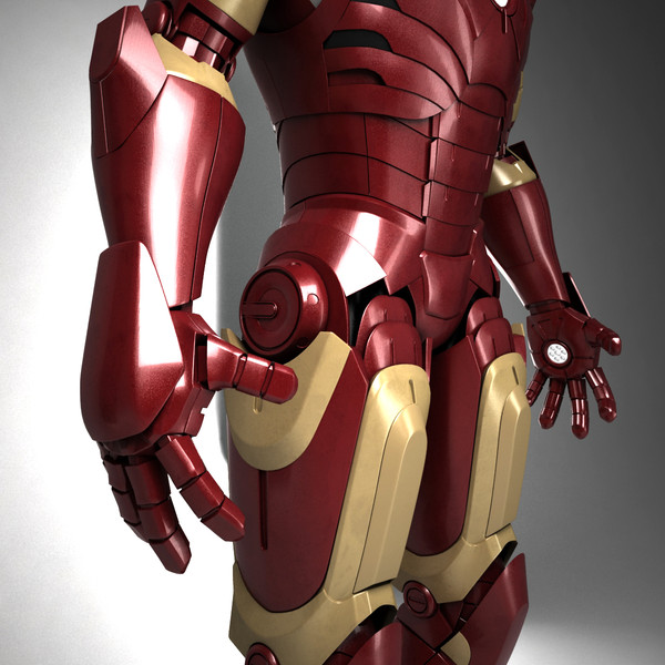 3d model iron ironman man - IronMan by Render Steel