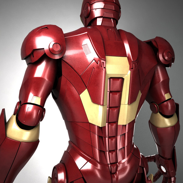 3d model iron ironman man - IronMan by Render Steel