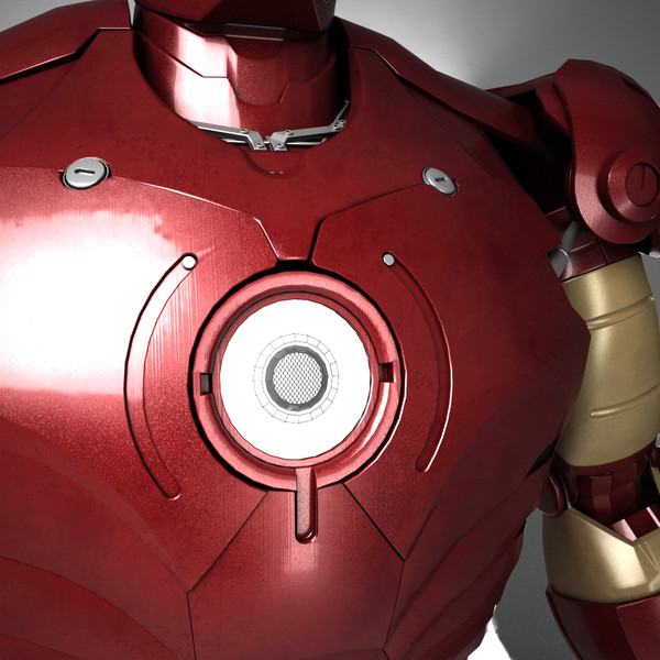 3d model iron ironman man - IronMan by Render Steel