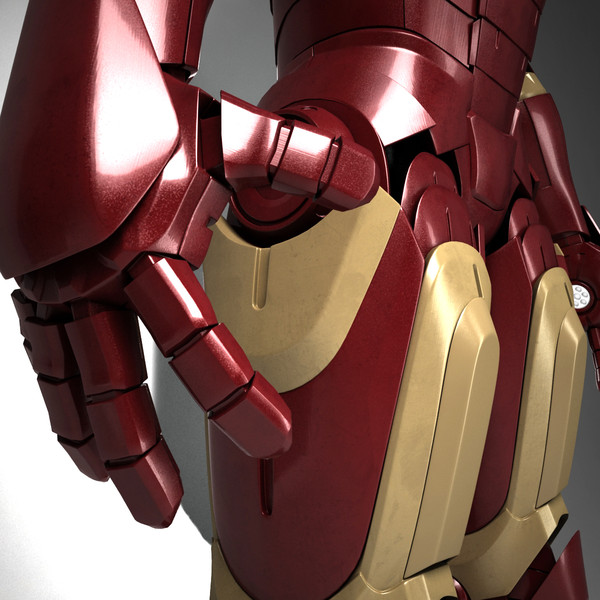 3d model iron ironman man - IronMan by Render Steel