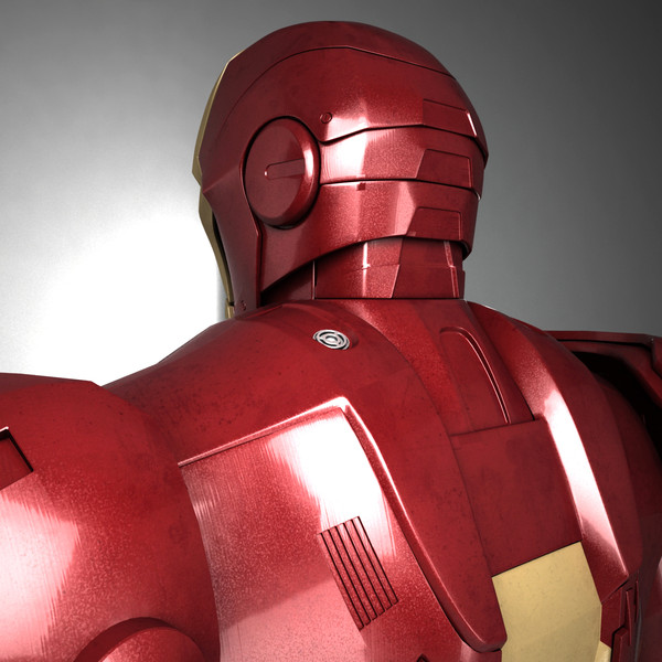 3d model iron ironman man - IronMan by Render Steel