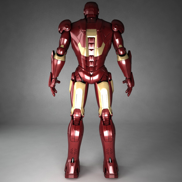 3d model iron ironman man - IronMan by Render Steel