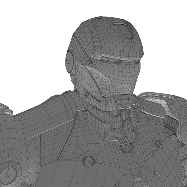3d model iron ironman man - IronMan by Render Steel