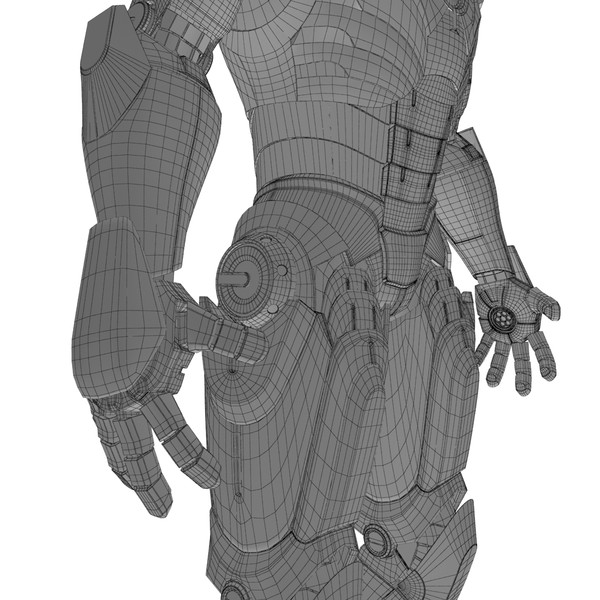 3d model iron ironman man - IronMan by Render Steel