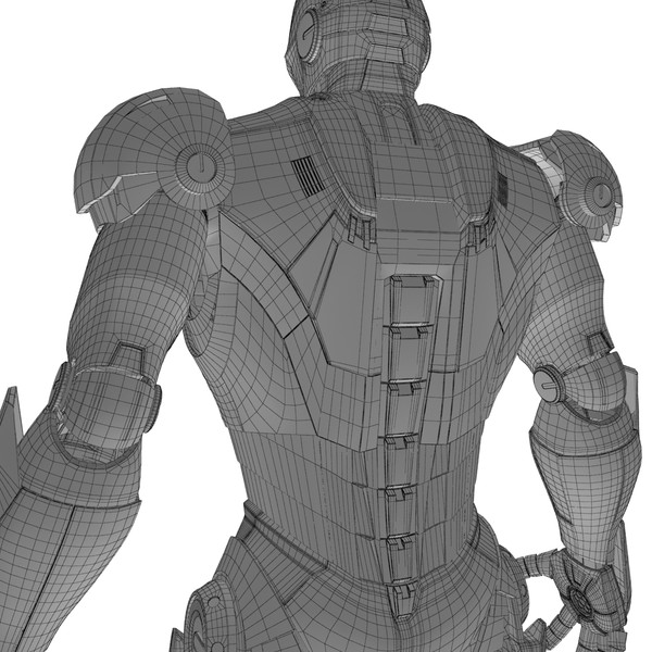 3d model iron ironman man - IronMan by Render Steel