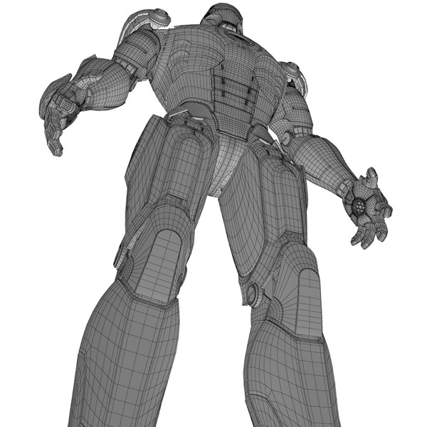 3d model iron ironman man - IronMan by Render Steel