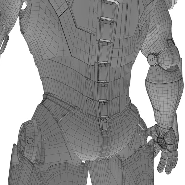 3d model iron ironman man - IronMan by Render Steel